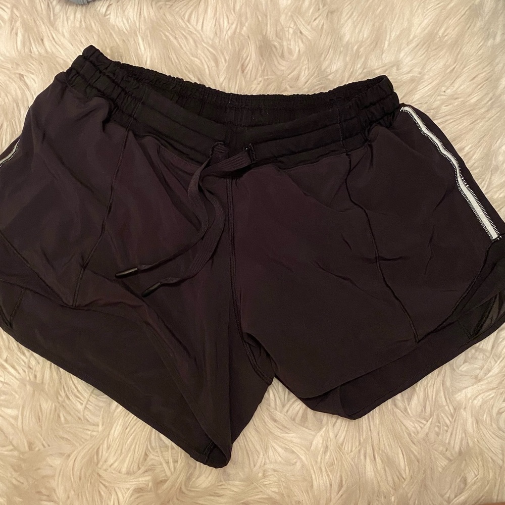 Good condition lululemon black shorts